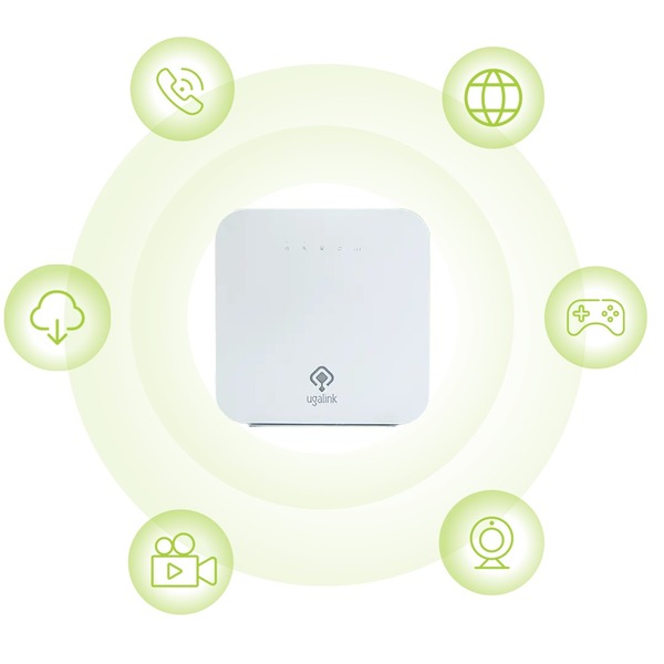 مودم UG-4221 4G LTE یوگالینک قابلیت اتصال همزمان 32 کاربر برای استفاده از اینترنت دارد.